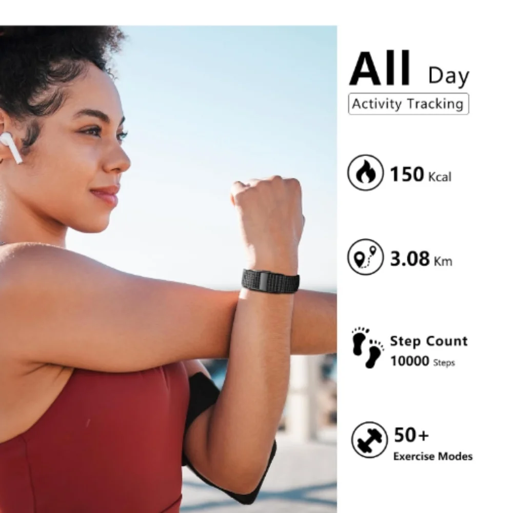 IAMJOY Smart Health Wristband, Wearable Activity & Fitness